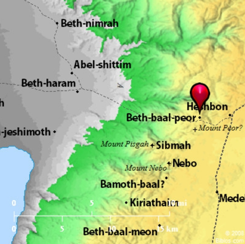 Beth Peor ou a “Casa de Peor” – Baal Peor – Divindade Moabita do Abismo